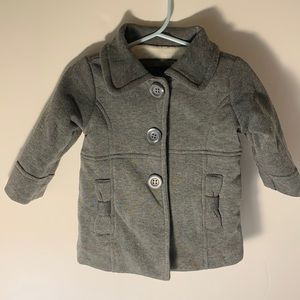 NWOT me jane mini gray lined pea coat